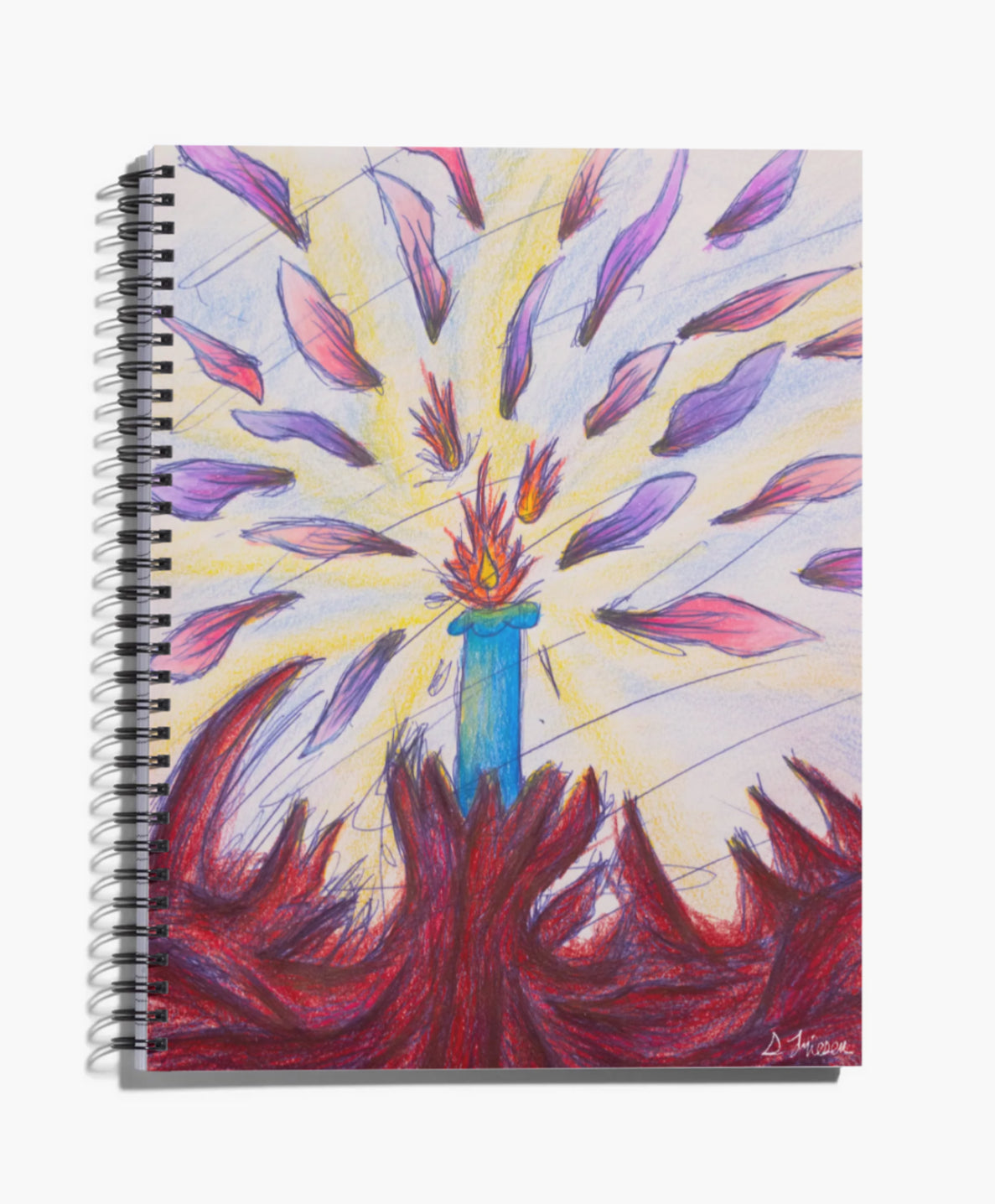 Joy Candle Notebook