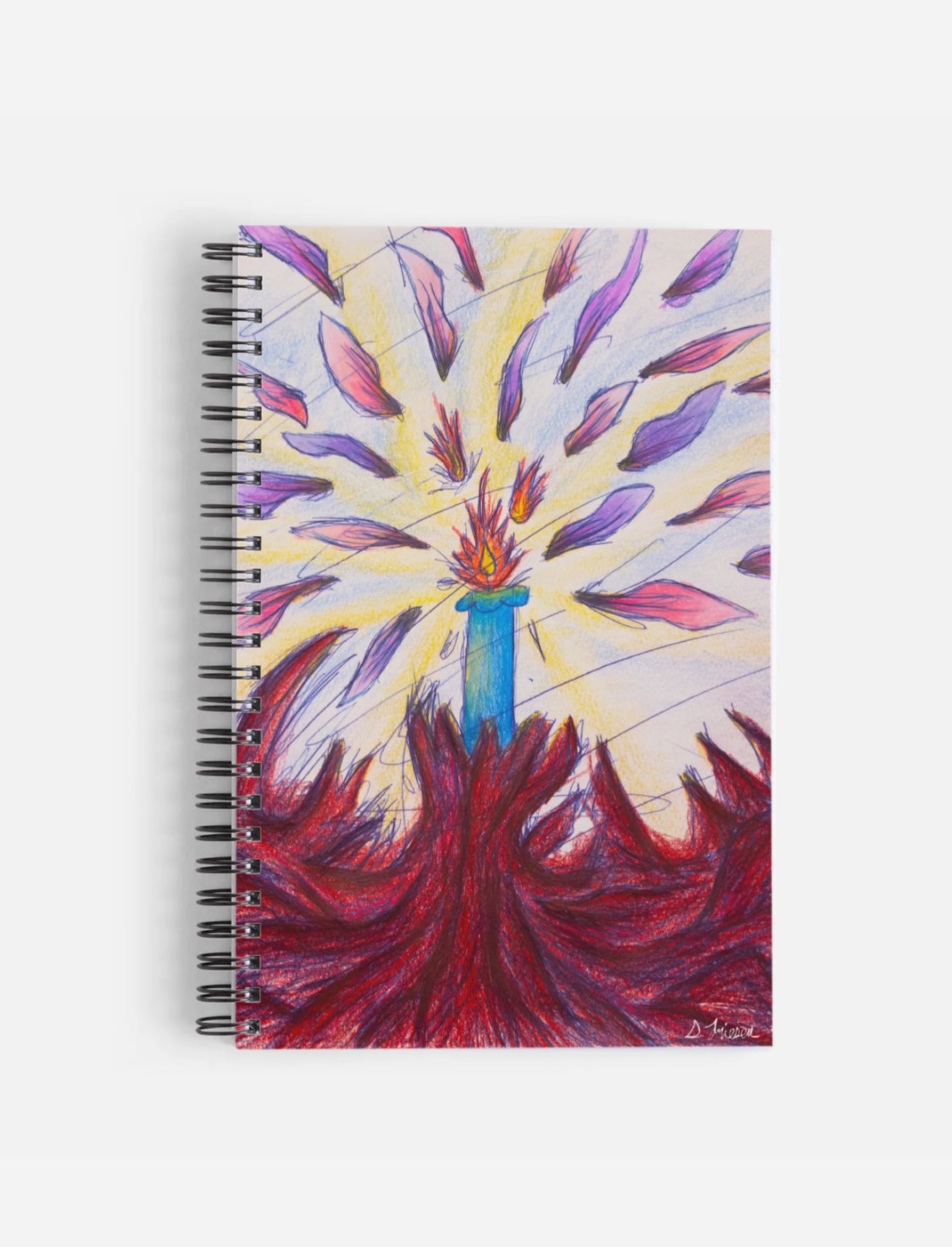 Joy Candle Notebook